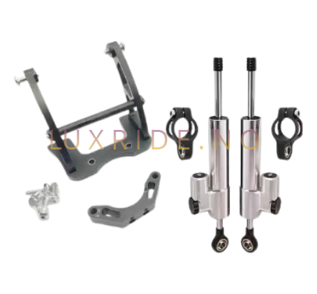 dobbel styredemper for dualtron modeller sølv farge