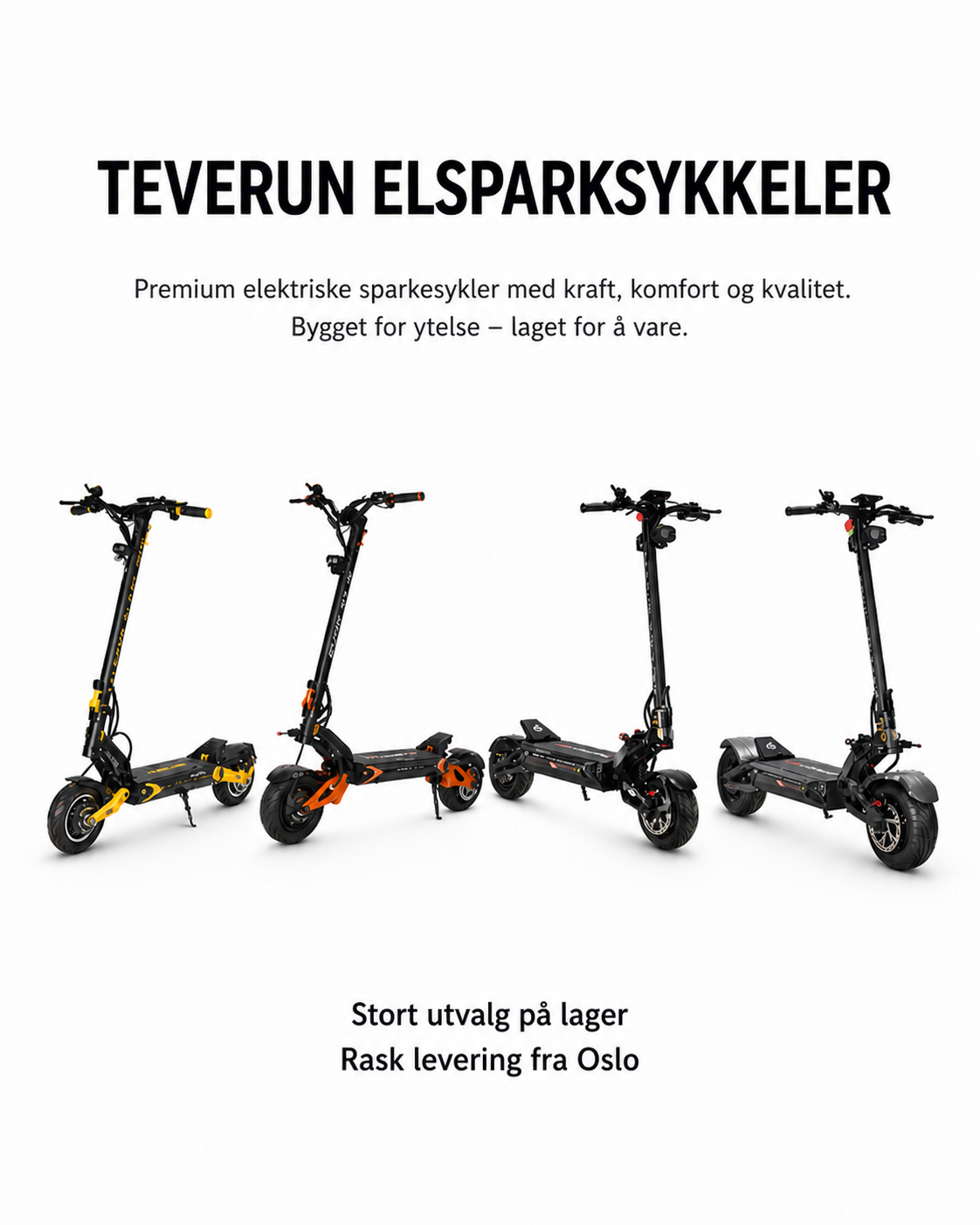 Teverun El-sparkesykler