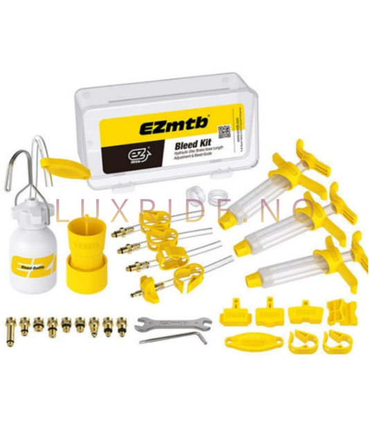 Hydraulisk bremse-luftesett.  type 1