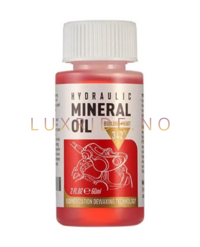 Mineralolje hydrauliske bremser 60 ml | LuxRide