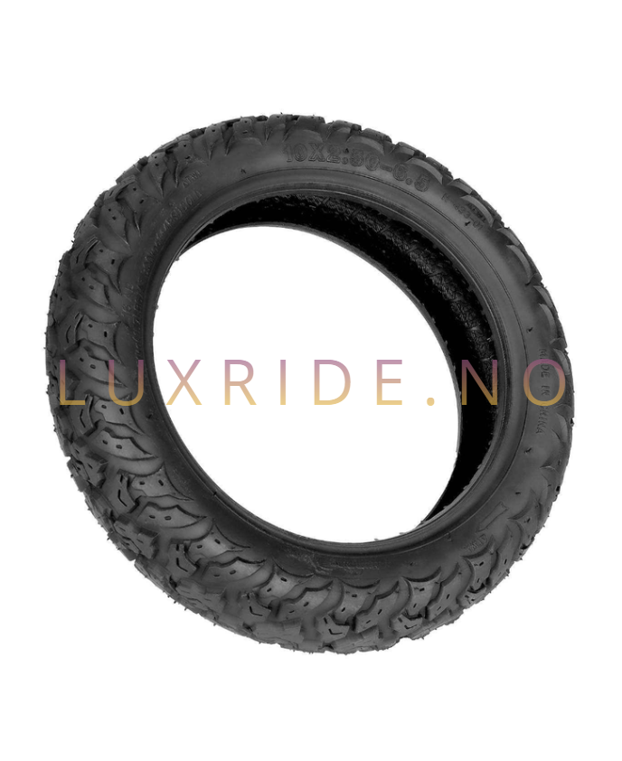 10 tommer offroad dekk 10x2.5-6.5 elsparkesykkel | LuxRide