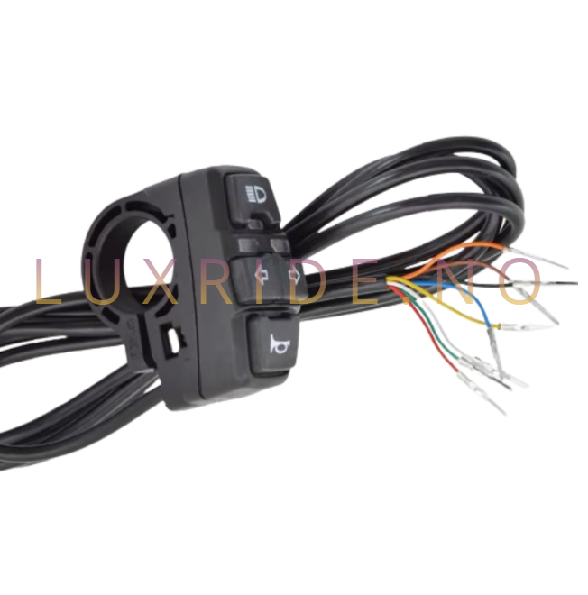 Vanntett lysbryter – hovedlys, blinklys og horn