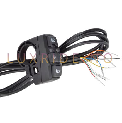 Vanntett lysbryter – hovedlys, blinklys og horn