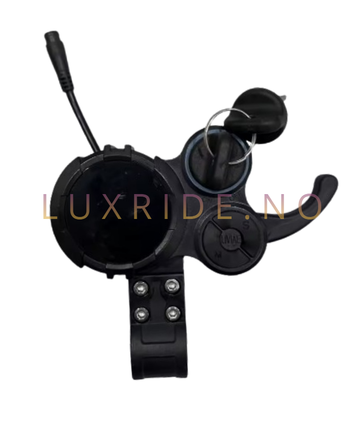 E7 Pro display gass nøkkel LIVIAE | LuxRide