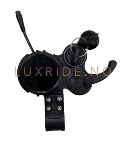 E7 Pro display gass nøkkel LIVIAE | LuxRide