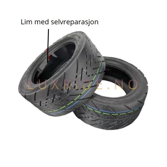 11 tommer dekk elsparkesykkel 90/65-6.5 veidekk med lim | LuxRide