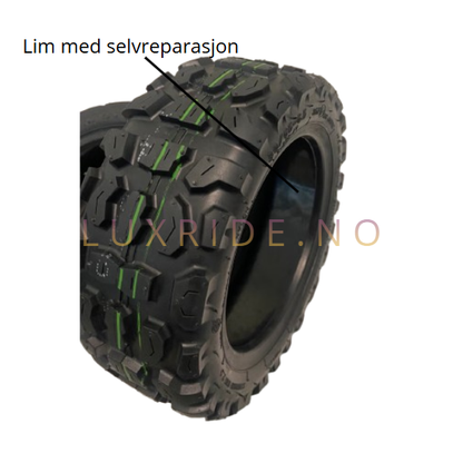 11 tommer offroad dekk 90/65-6.5 med lim | LuxRide